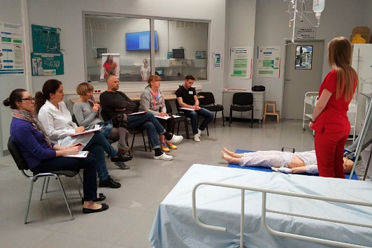 Стоматологи GMS Dental прошли курс тренингов по оказанию первой медицинской помощи